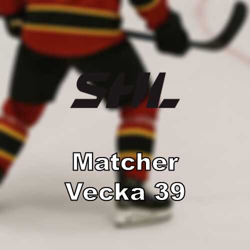 Vecka 39 i shl omgang 2 inleds omgang 5 och 6 avgor riktning