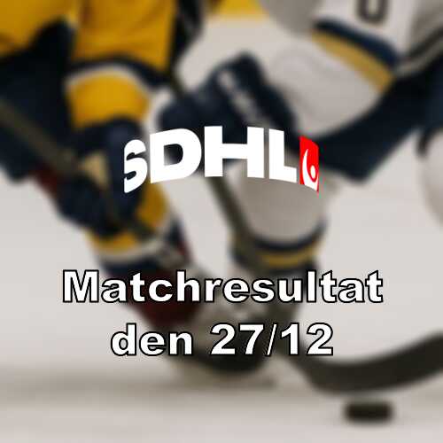 Overtidsseger for farjestad och nionde raka for sde