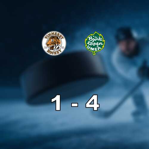 Bjorkloven vann borta mot vimmerby med 4 1