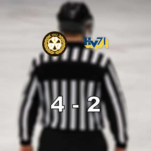 Brynas tog tre poang mot hv71 efter tidigt baklangesmal
