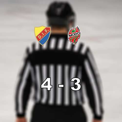 Djurgarden tog tva poang mot modo efter straffar