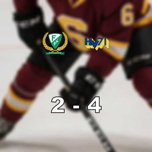 Hv71 vande pa trenden och slog farjestad i karlstad