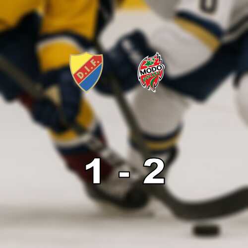 Modo tog bortaseger mot djurgarden efter tidigt ryck