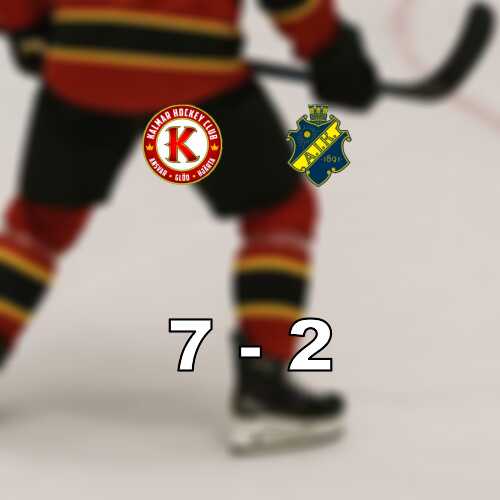Kalmar hc korde over aik med 7 2 i hatstore arena