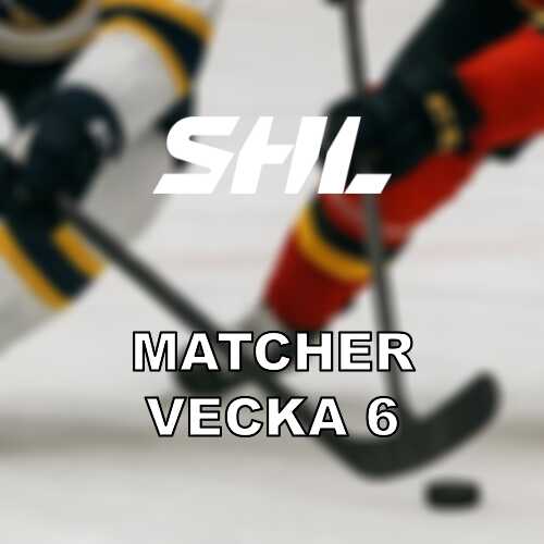 Shl vecka 6 omgang 42 43 med press pa kvalstrecket