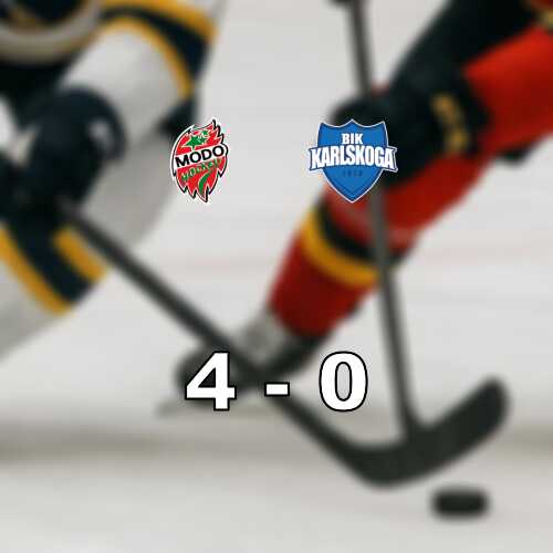Modo nollade bik karlskoga for andra matchen i rad
