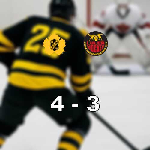 Skelleftea tog forsta semifinalen mot lulea efter overtid