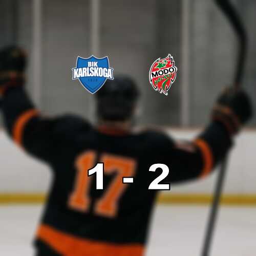 Tat defensiv gav modo segern i forsta semifinalen mot karlskoga