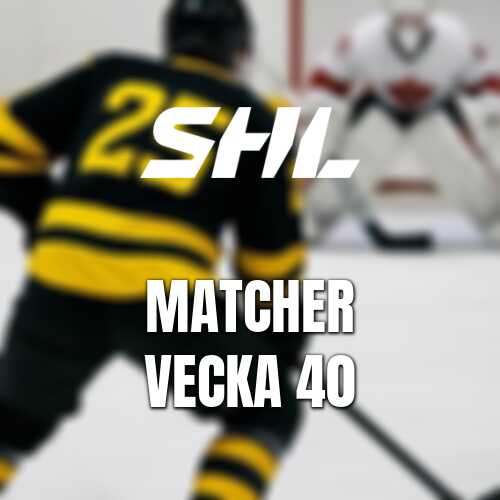 Shl i vecka 40 norrlandsderby och viktiga poang pa spel