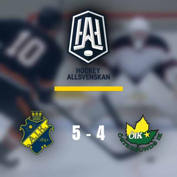 Aik vande underlage till nionde raka segern mot ostersund