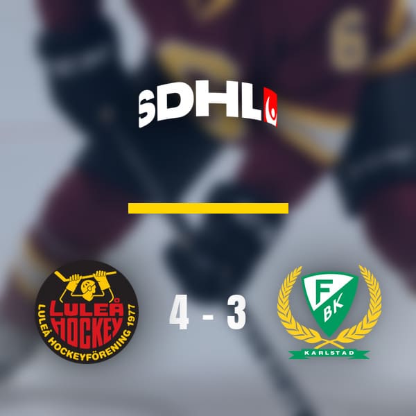Hattrick av magwood nar lulea forlangde segersviten mot farjestad