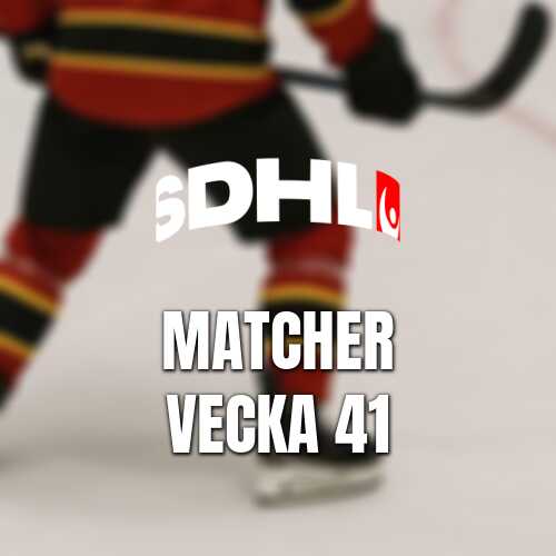 Sdhl i vecka 41 toppmote i gavle och viktig streckstrid